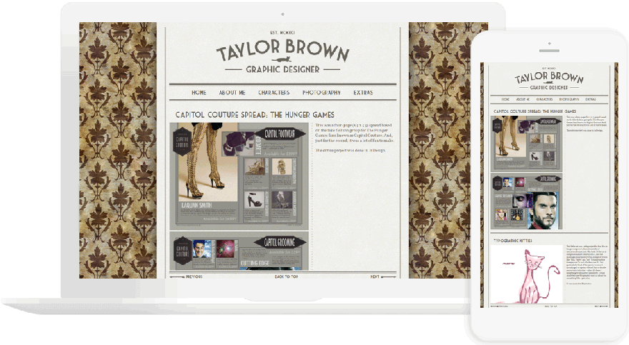 compound website display (portfolio 2014)