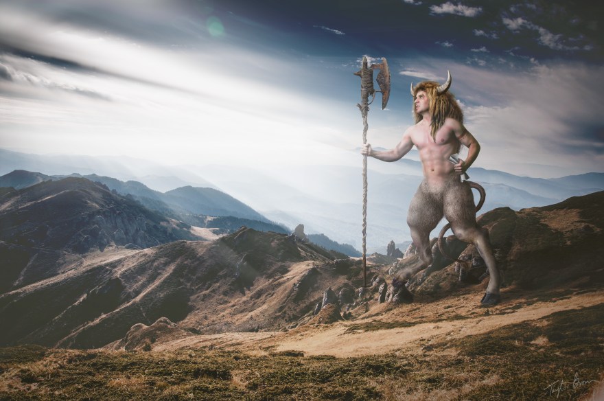 Photo Manipulation: Seth the Minotaur